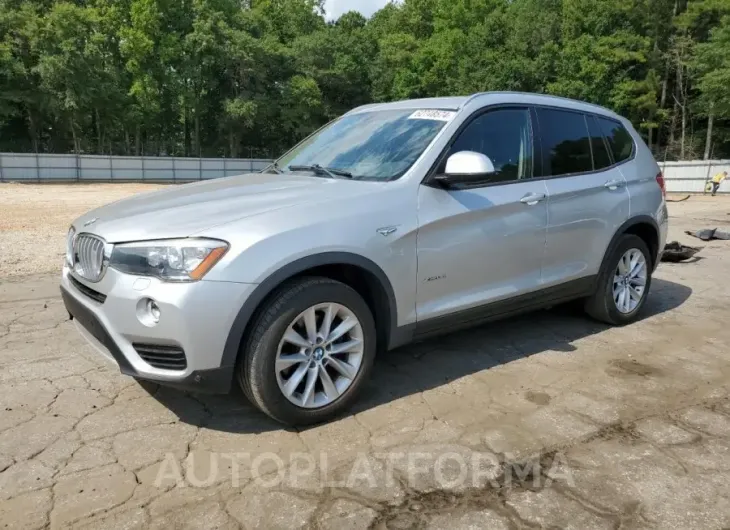 BMW X3 XDRIVE2 2016 vin 5UXWX9C56G0D82547 from auto auction Copart