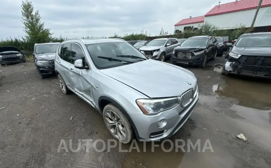 BMW X3 XDRIVE2 2016 vin 5UXWX9C5XG0D75956 from auto auction Copart