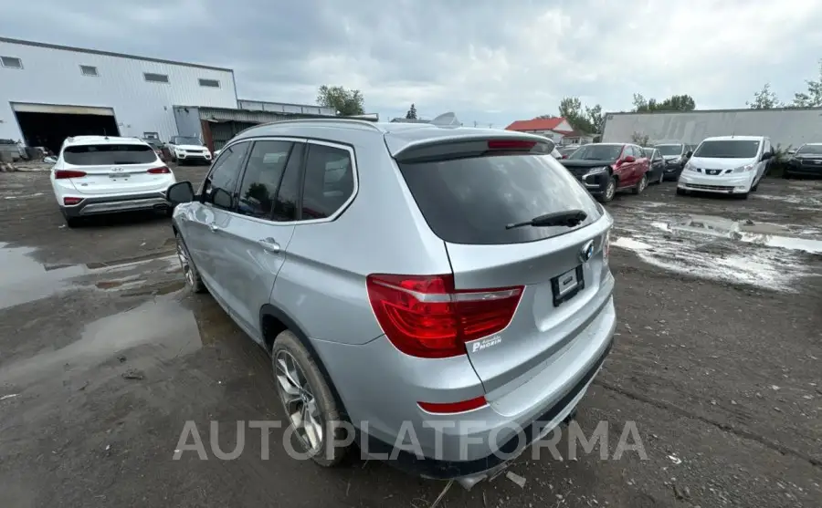 BMW X3 XDRIVE2 2016 vin 5UXWX9C5XG0D75956 from auto auction Copart