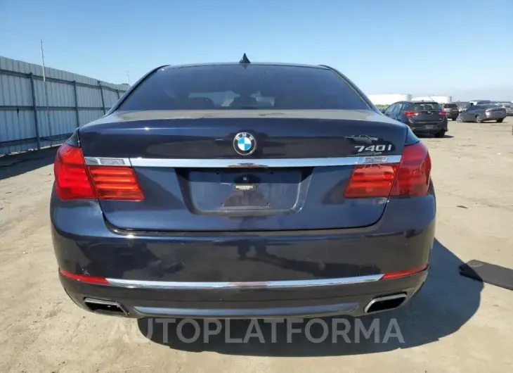 BMW 740 I 2015 vin WBAYA6C50FGK16471 from auto auction Copart