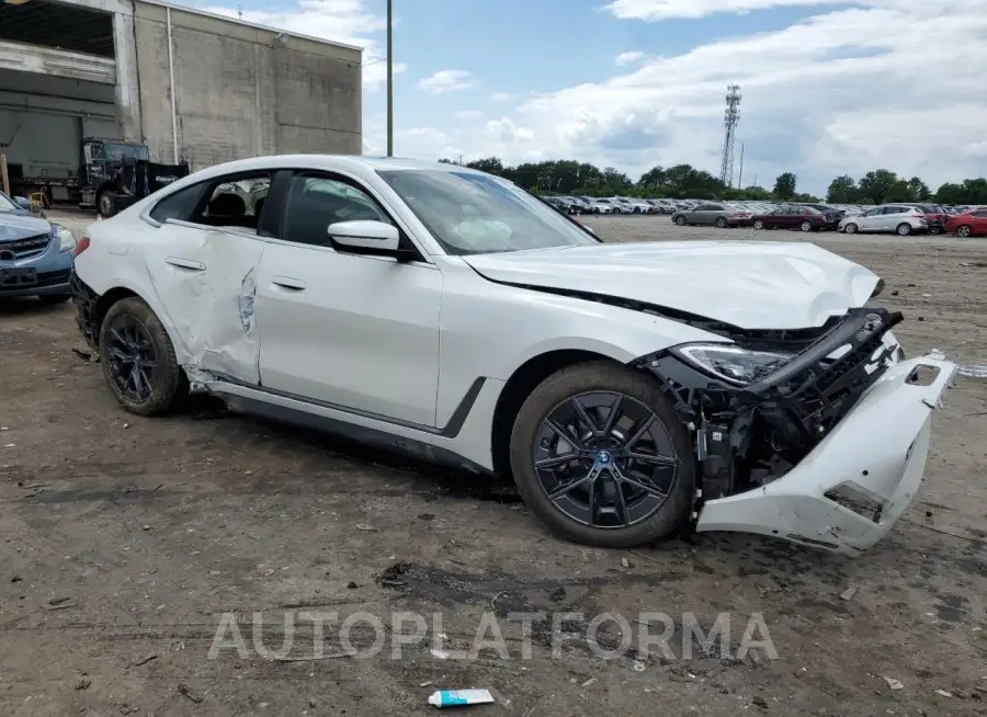 BMW I4 EDRIVE 2023 vin WBY43AW02PFR38903 from auto auction Copart