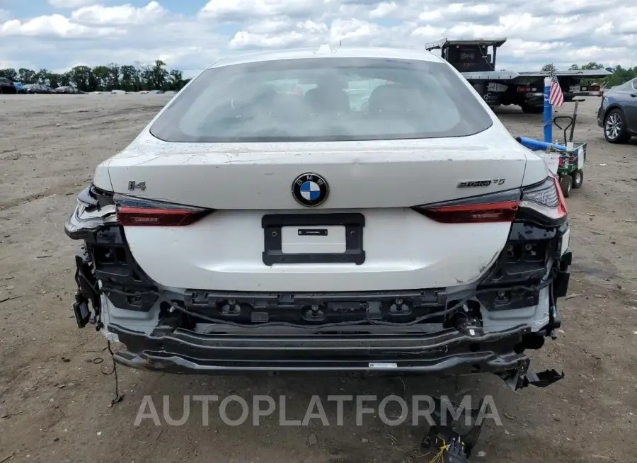 BMW I4 EDRIVE 2023 vin WBY43AW02PFR38903 from auto auction Copart