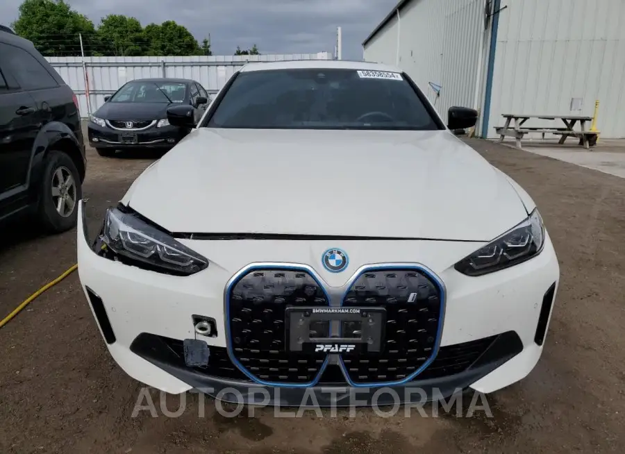 BMW I4 EDRIVE 2023 vin WBY43AW08PFP43596 from auto auction Copart