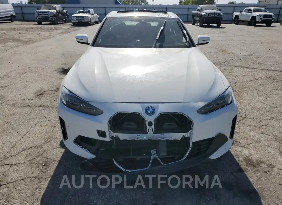 BMW I4 EDRIVE 2022 vin WBY73AW09NFM42460 from auto auction Copart