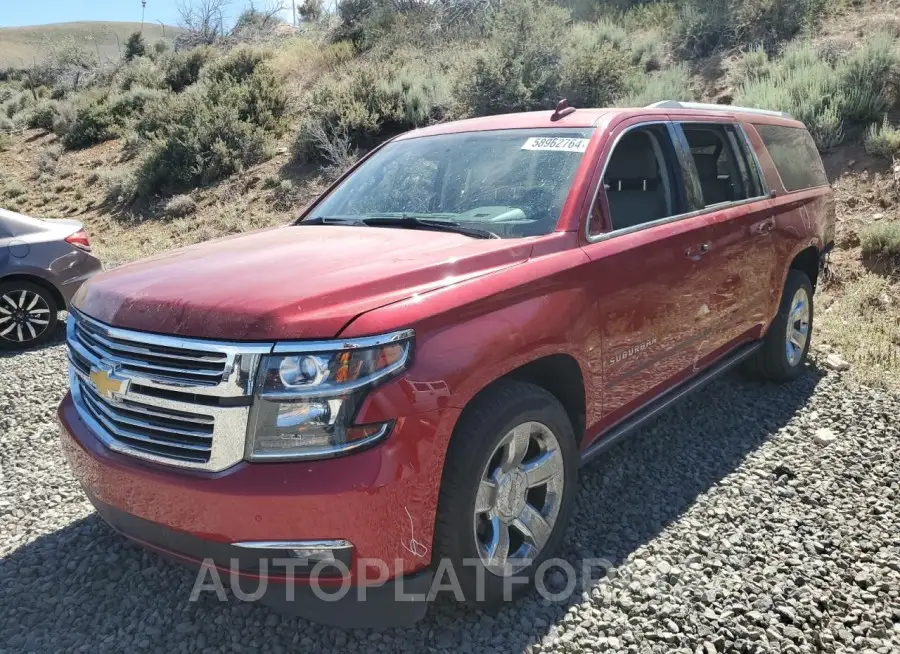 CHEVROLET SUBURBAN K 2015 vin 1GNSKKKCXFR572579 from auto auction Copart