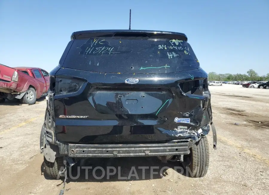 FORD ECOSPORT S 2020 vin MAJ3S2GE6LC385092 from auto auction Copart