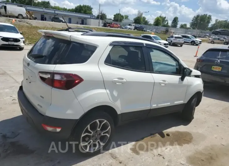 FORD ECOSPORT S 2020 vin MAJ6S3JL7LC355612 from auto auction Copart