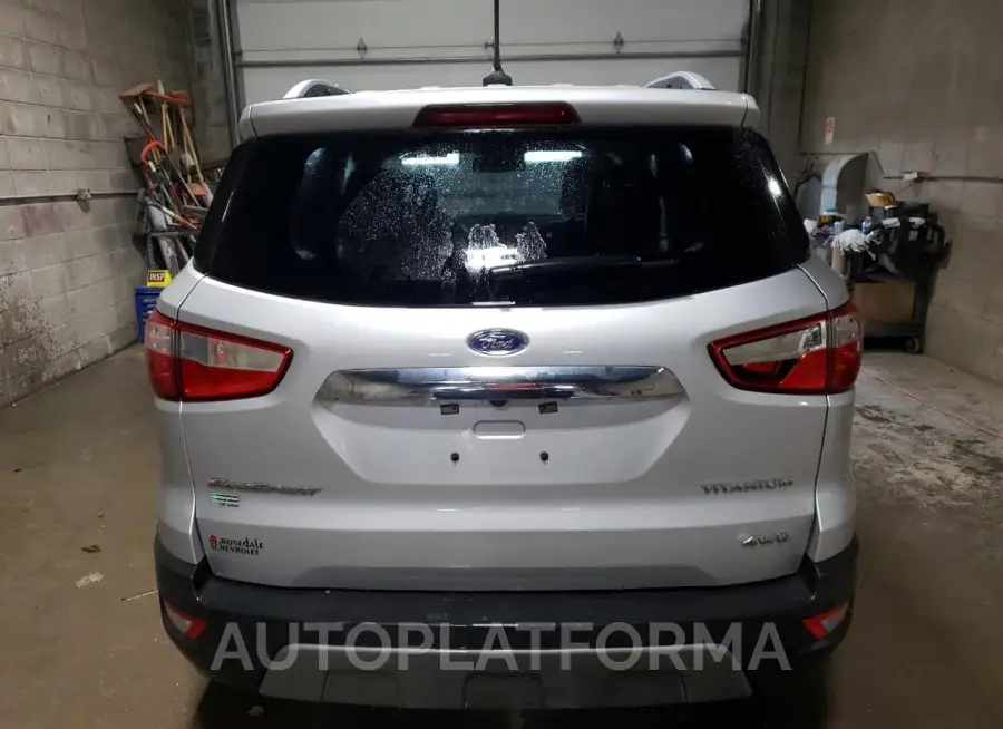 FORD ECOSPORT T 2019 vin MAJ6S3KL6KC250976 from auto auction Copart