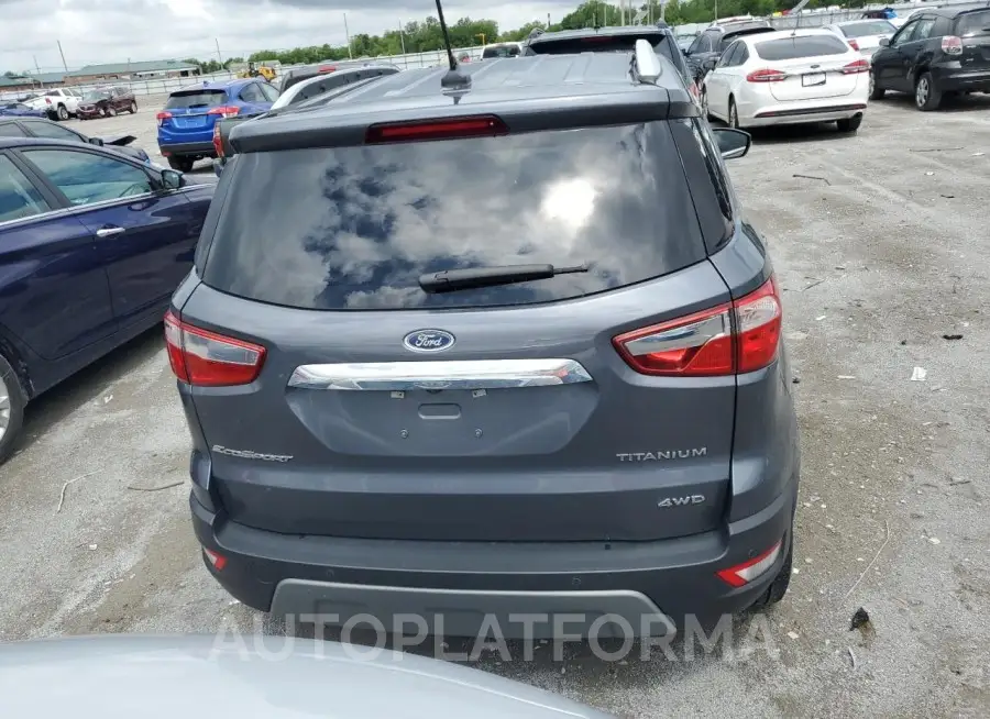 FORD ECOSPORT T 2019 vin MAJ6S3KL8KC296664 from auto auction Copart