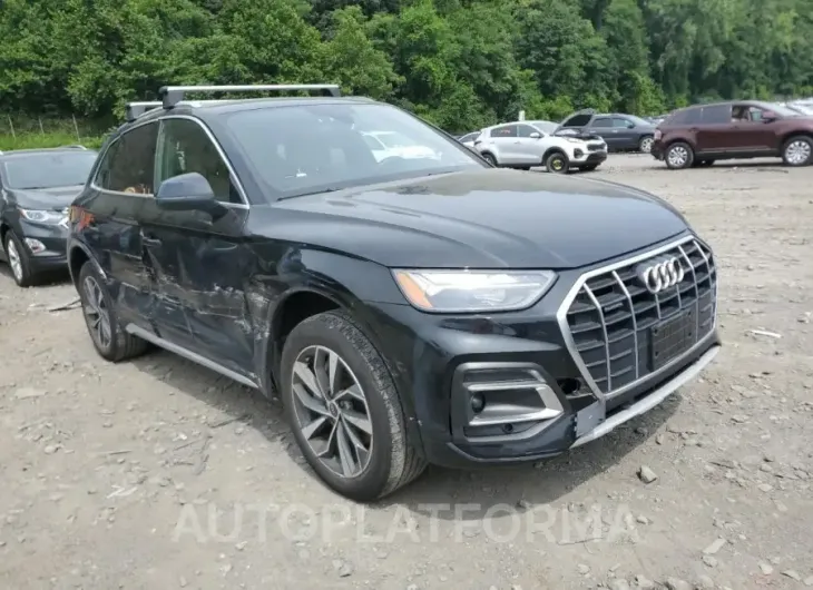 AUDI Q5 PREMIUM 2021 vin WA1BAAFY8M2134767 from auto auction Copart