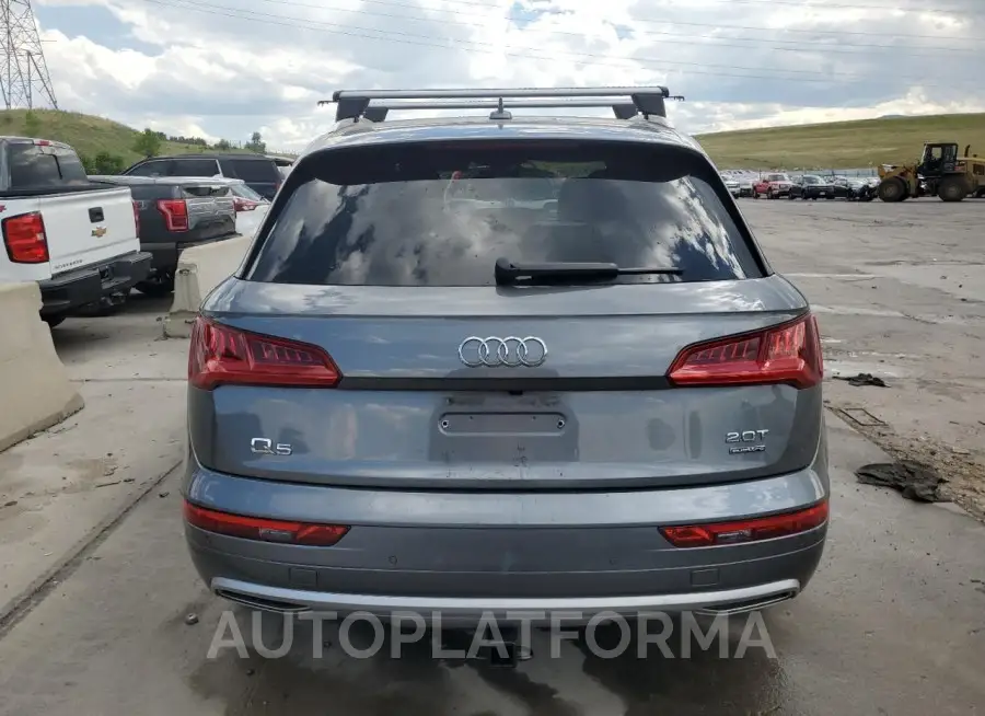 AUDI Q5 PREMIUM 2018 vin WA1BNAFY5J2015851 from auto auction Copart