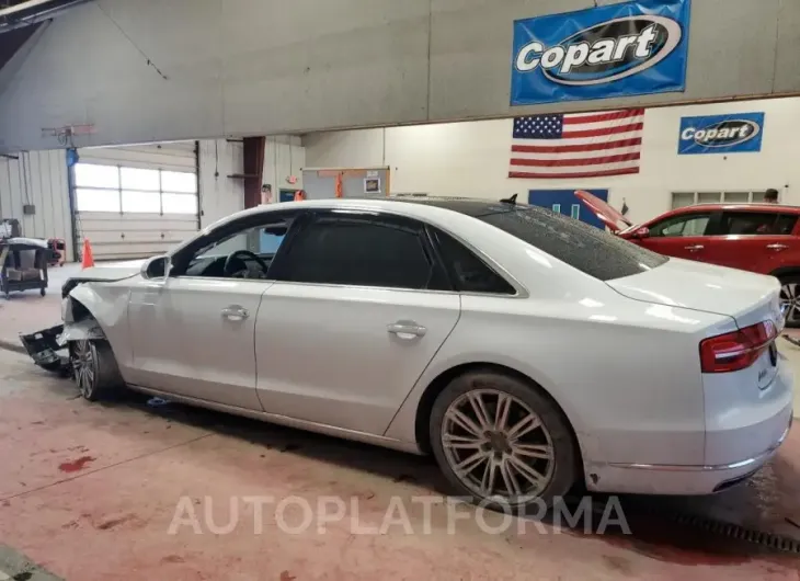 AUDI A8 L QUATT 2015 vin WAU3GAFD0FN010772 from auto auction Copart