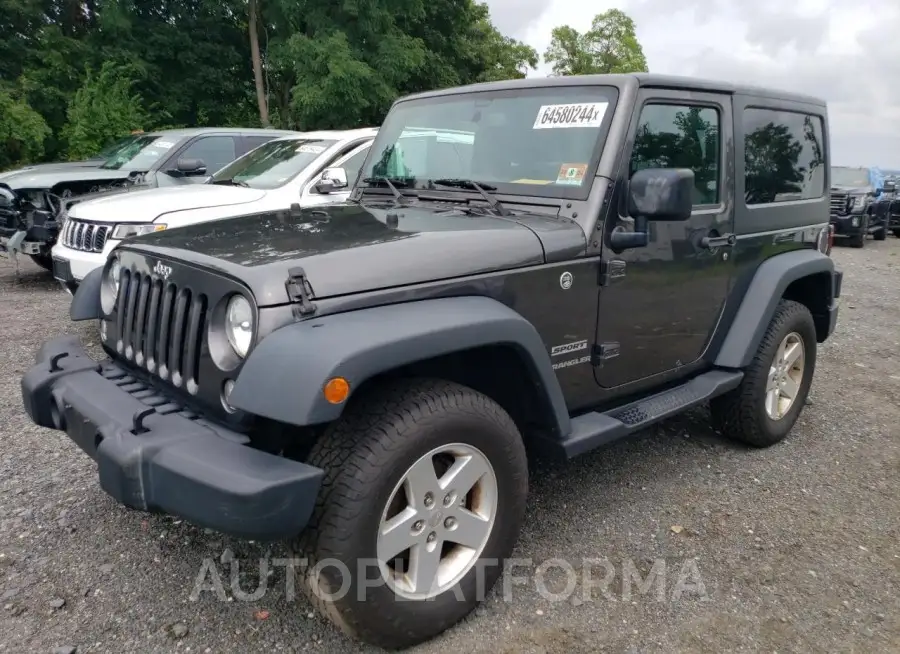 JEEP WRANGLER S 2017 vin 1C4AJWAG3HL666733 from auto auction Copart