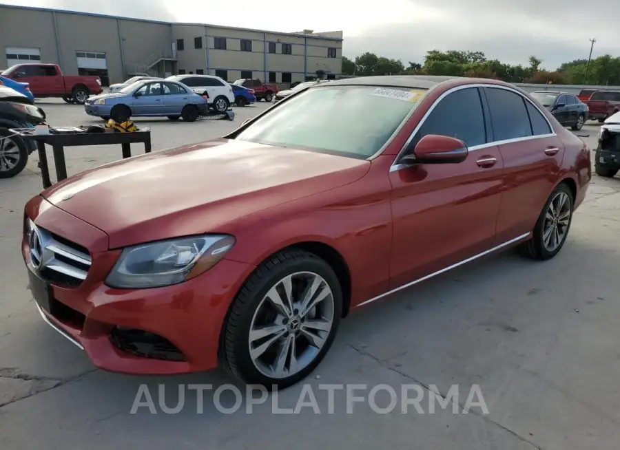 MERCEDES-BENZ C 300 4MAT 2017 vin 55SWF4KB4HU232157 from auto auction Copart