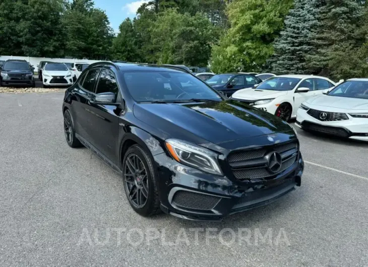 MERCEDES-BENZ GLA 45 AMG 2015 vin WDDTG5CBXFJ092830 from auto auction Copart