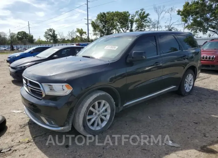 DODGE DURANGO SX 2019 vin 1C4RDHAG8KC535231 from auto auction Copart