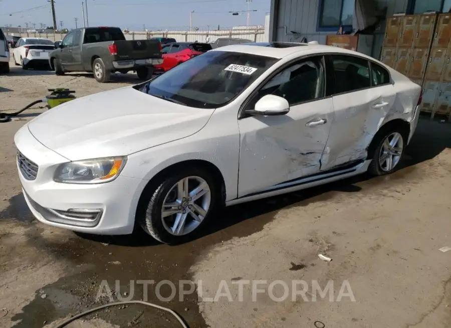 VOLVO S60 PREMIE 2015 vin YV1612TK9F2362237 from auto auction Copart