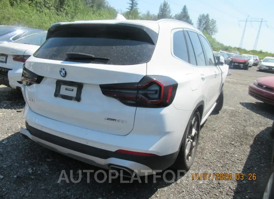 BMW X3 XDRIVE3 2023 vin 5UX53DP0XP9R40742 from auto auction Copart