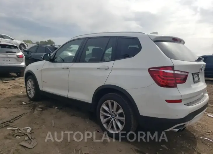 BMW X3 XDRIVE2 2016 vin 5UXWX9C50G0D62908 from auto auction Copart