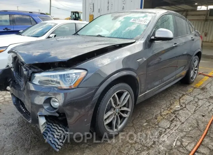 BMW X4 XDRIVEM 2017 vin 5UXXW7C58H0U25683 from auto auction Copart