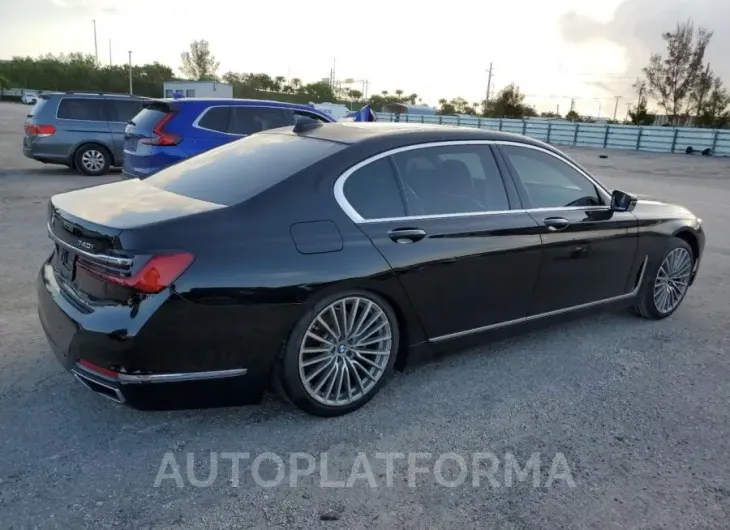 BMW 740 I 2022 vin WBA7T2C05NCG86412 from auto auction Copart