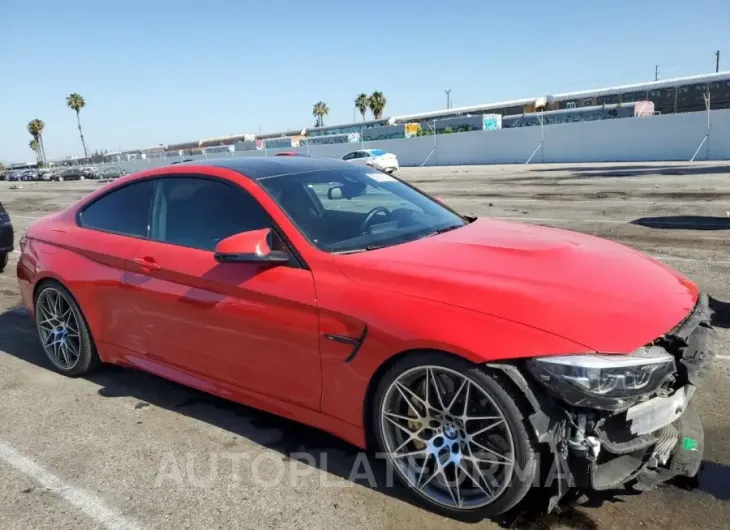 BMW M4 2019 vin WBS4Y9C55KAH82911 from auto auction Copart