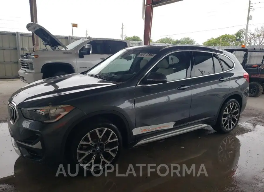 BMW X1 SDRIVE2 2021 vin WBXJG7C08M5S50487 from auto auction Copart