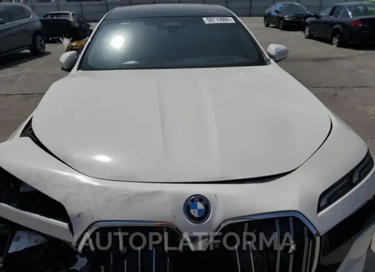 BMW I7 EDRIVE5 2024 vin WBY43EJ03RCR26696 from auto auction Copart