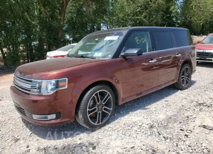 FORD FLEX SEL 2015 vin 2FMGK5C80FBA14765 from auto auction Copart