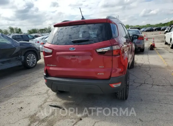 FORD ECOSPORT S 2018 vin MAJ6P1CLXJC176450 from auto auction Copart