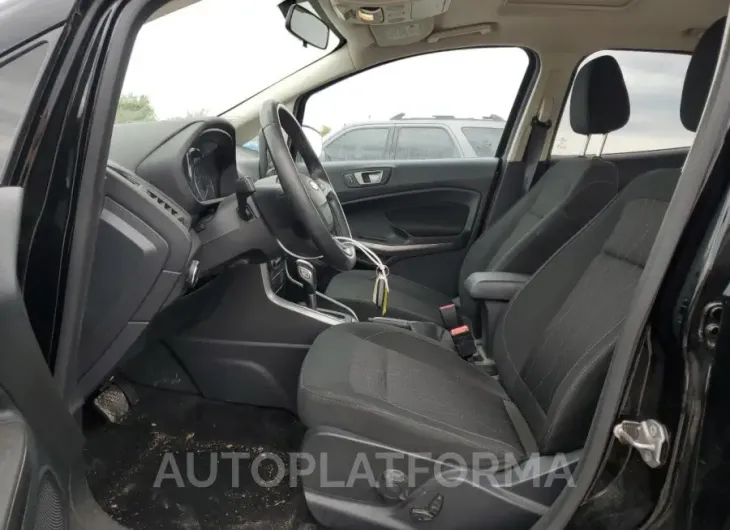 FORD ECOSPORT S 2020 vin MAJ6S3GL9LC394628 from auto auction Copart