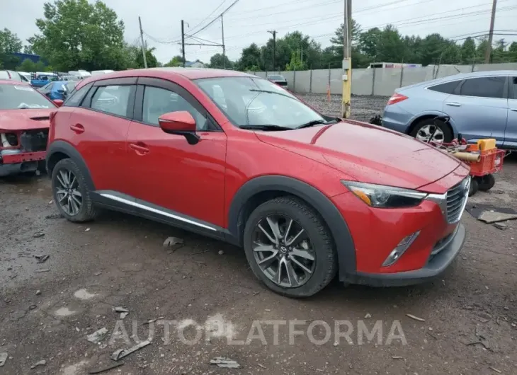 MAZDA CX-3 GRAND 2016 vin JM1DKBD70G0105596 from auto auction Copart