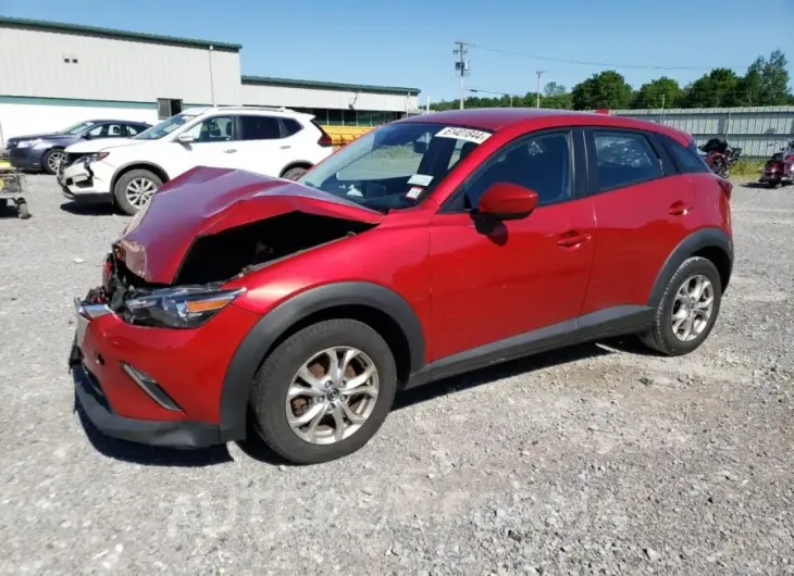 MAZDA CX-3 SPORT 2018 vin JM1DKFB76J1307399 from auto auction Copart