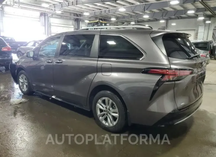 TOYOTA SIENNA LIM 2021 vin 5TDZSKFC3MS037738 from auto auction Copart