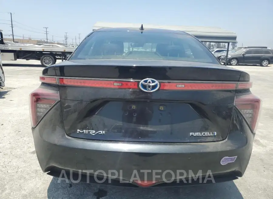 TOYOTA MIRAI 2019 vin JTDBVRBD1KA006255 from auto auction Copart