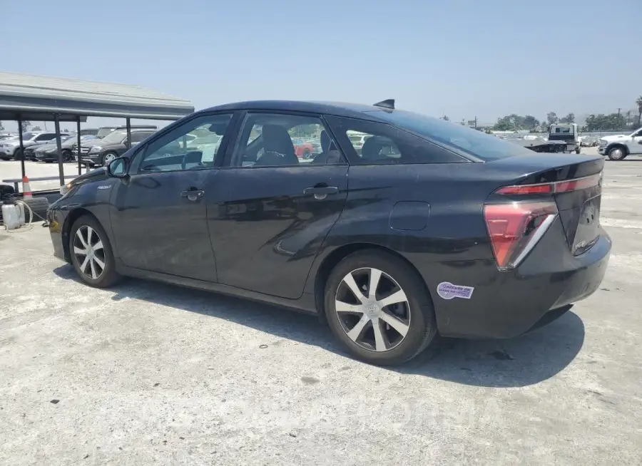 TOYOTA MIRAI 2019 vin JTDBVRBD1KA006255 from auto auction Copart