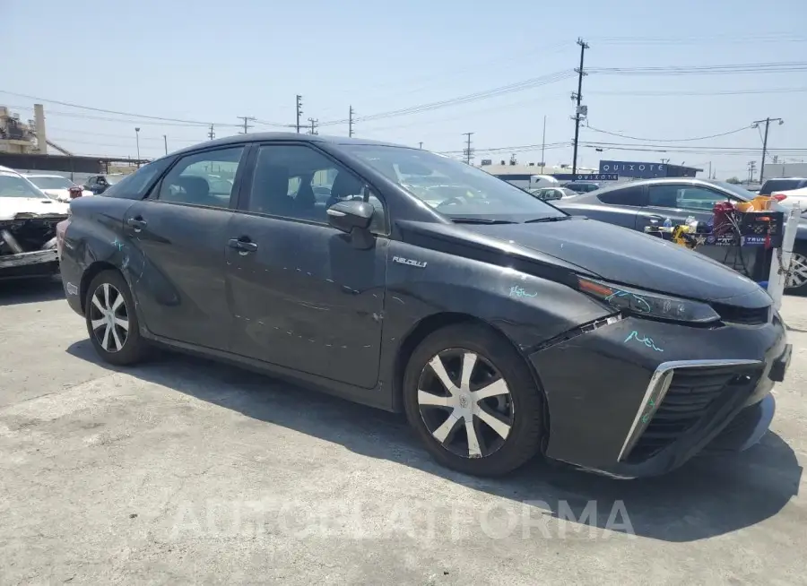 TOYOTA MIRAI 2019 vin JTDBVRBD1KA006255 from auto auction Copart