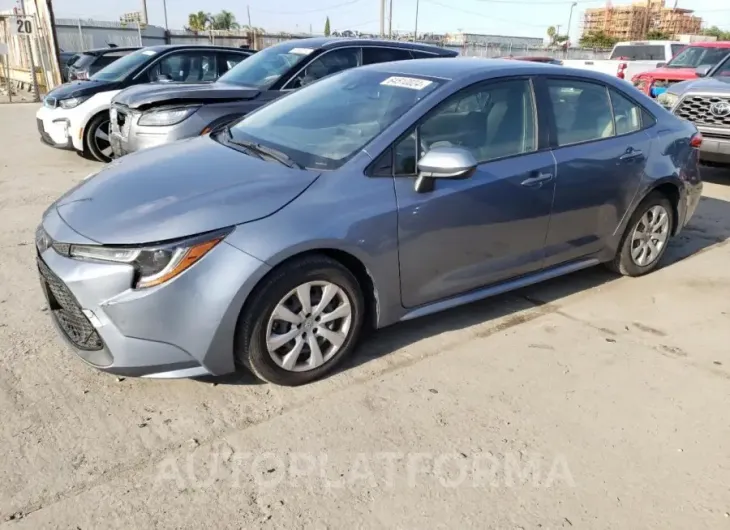 TOYOTA COROLLA LE 2022 vin JTDEPMAE2N3010764 from auto auction Copart