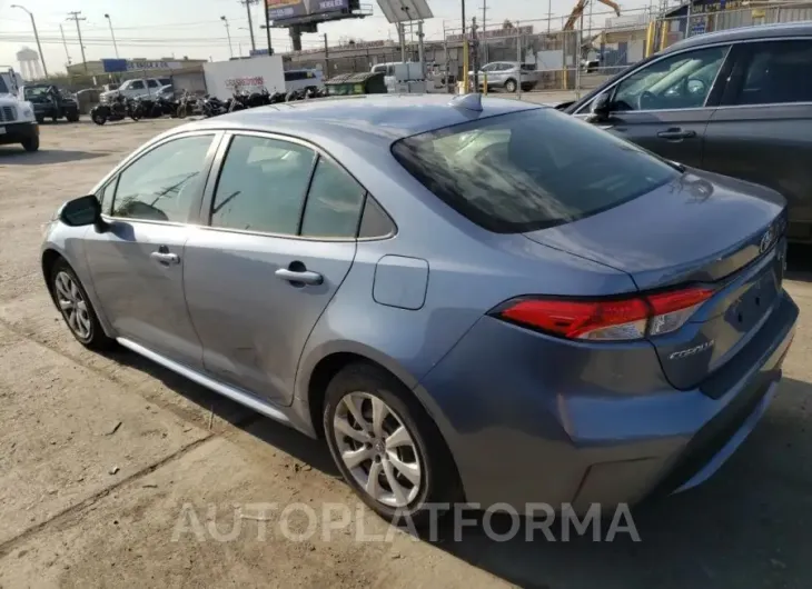 TOYOTA COROLLA LE 2022 vin JTDEPMAE2N3010764 from auto auction Copart