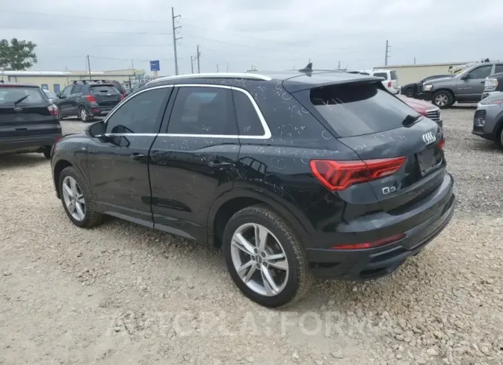 AUDI Q3 PREMIUM 2020 vin WA1DECF31L1109131 from auto auction Copart