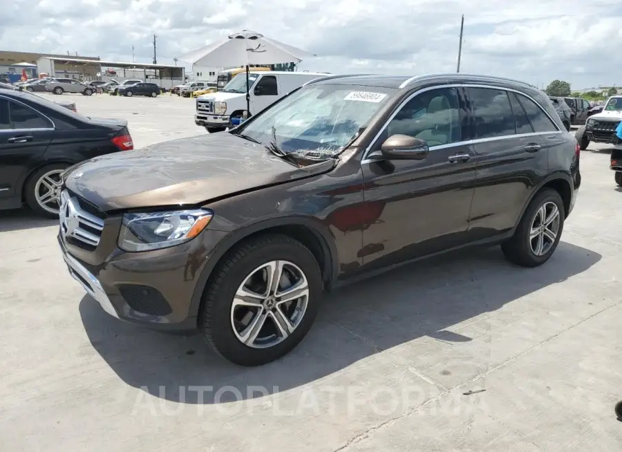 MERCEDES-BENZ GLC 300 2018 vin WDC0G4JB8JV081878 from auto auction Copart