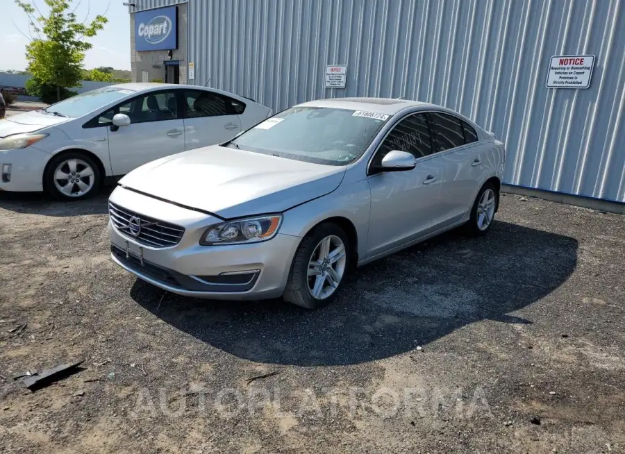 VOLVO S60 PREMIE 2015 vin YV140MFK4F1353789 from auto auction Copart