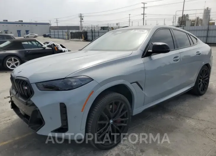 BMW X6 M60I 2024 vin 5UX43EX05R9T22264 from auto auction Copart