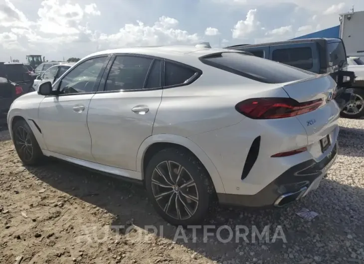 BMW X6 XDRIVE4 2022 vin 5UXCY6C02N9J12482 from auto auction Copart