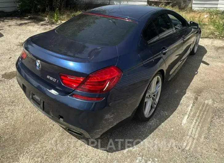 BMW 650 I GRAN 2015 vin WBA6B2C5XFD799372 from auto auction Copart