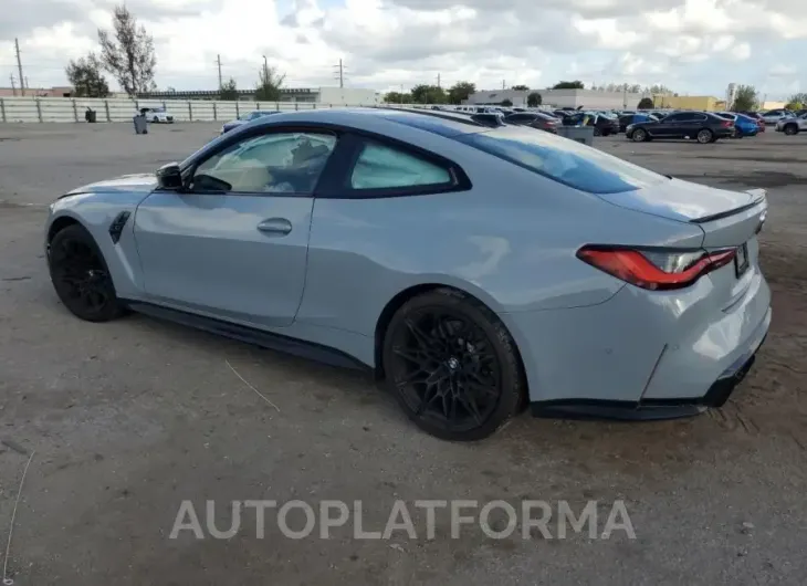 BMW M4 COMPETI 2024 vin WBS33AZ01RCP71505 from auto auction Copart