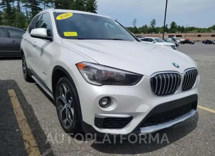 BMW X1 XDRIVE2 2016 vin WBXHT3C33G5E55901 from auto auction Copart