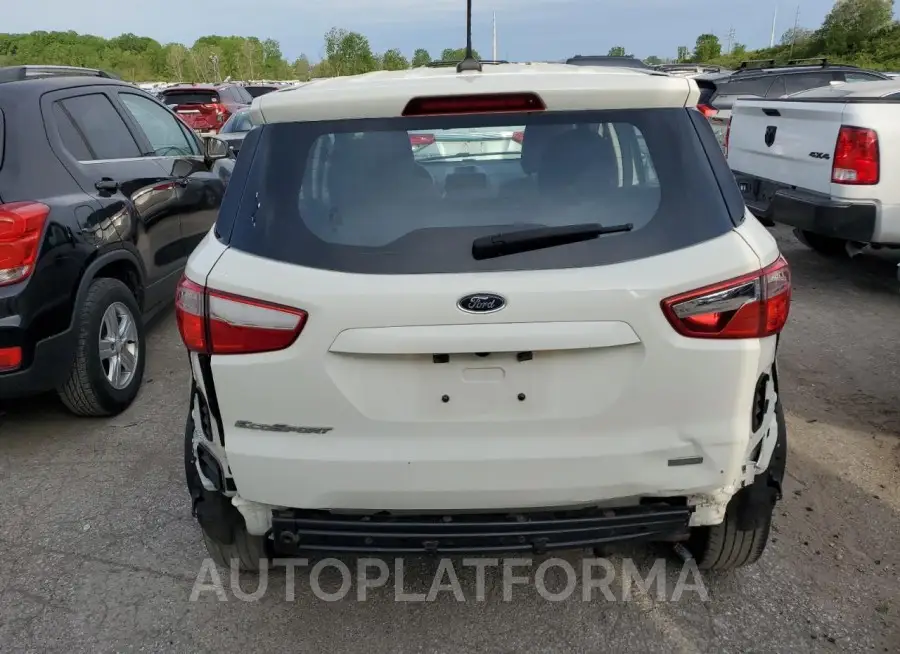 FORD ECOSPORT S 2020 vin MAJ3S2FE6LC377334 from auto auction Copart