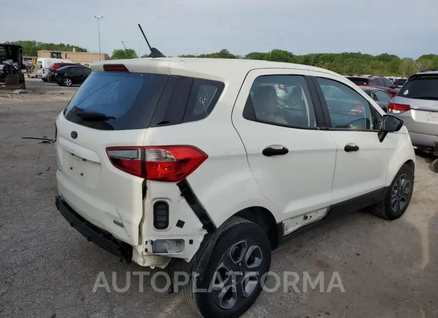 FORD ECOSPORT S 2020 vin MAJ3S2FE6LC377334 from auto auction Copart