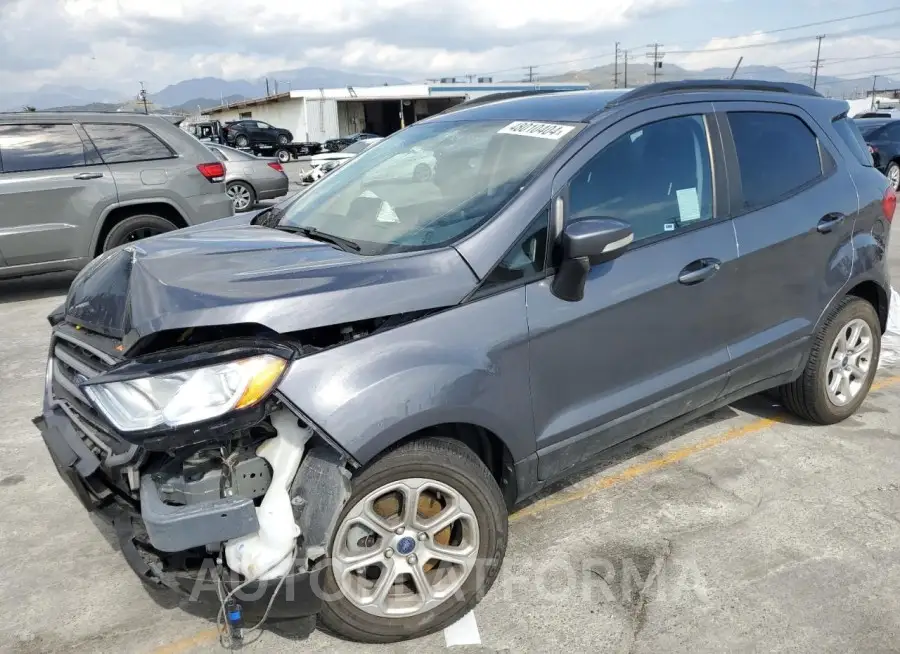 FORD ECOSPORT S 2021 vin MAJ3S2GE1MC454062 from auto auction Copart